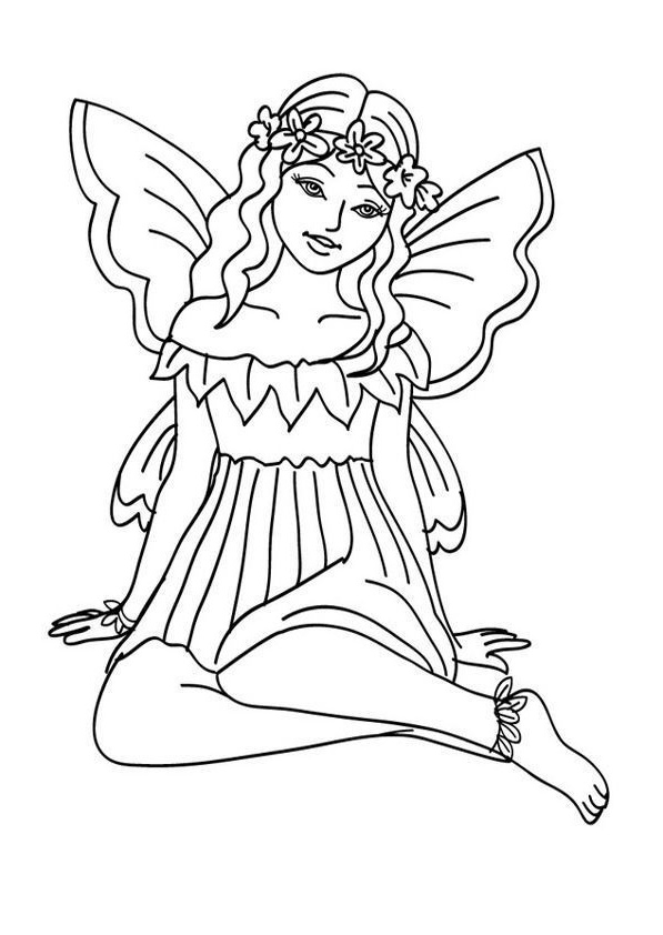 Coloriage De Fée Beau Image Ausmalbilder Feen 14 - Coloriage