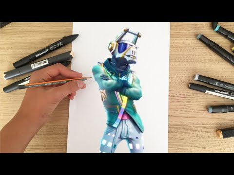 Coloriage De fortnite A Imprimer Unique Collection How to Draw New Lama Dj