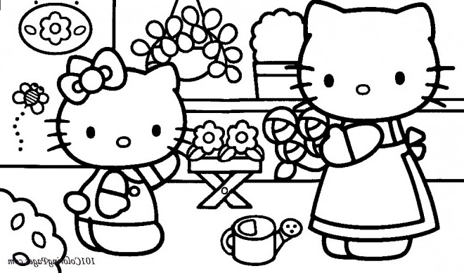 Coloriage De Hello Kitty Beau Collection Coloriage Hello Kitty à Imprimer Gratuit Dessin Gratuit à