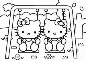 Coloriage De Hello Kitty Unique Stock Coloriage Hello Kitty 11 Momes