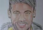 Coloriage De Neymar Beau Collection Desenho Retrato De Neymar Jr
