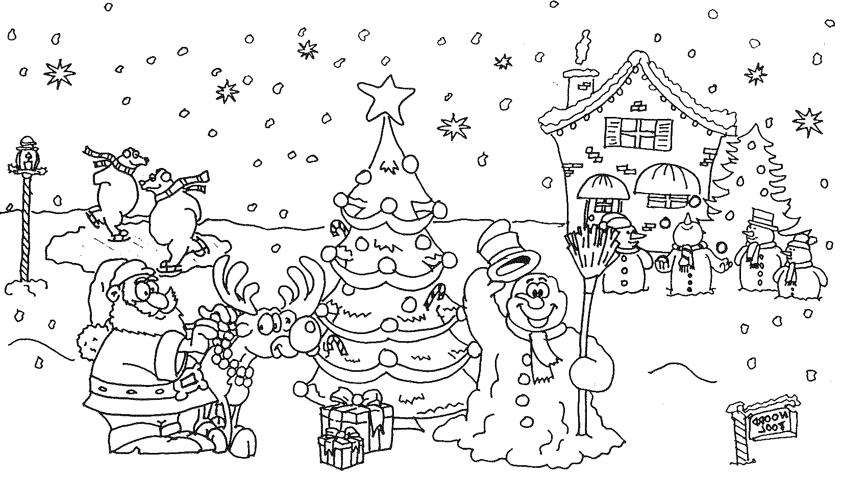 Coloriage De Noel à Imprimer Gratuit Nouveau Collection Coloriage Noel 112 Dessins à Imprimer Et à Colorier Page 8