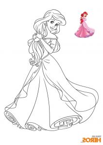 Coloriage Dessin Animé Disney Inspirant Photos Coloriez Les Princesses De Disney Sur Le Blog De tous Les