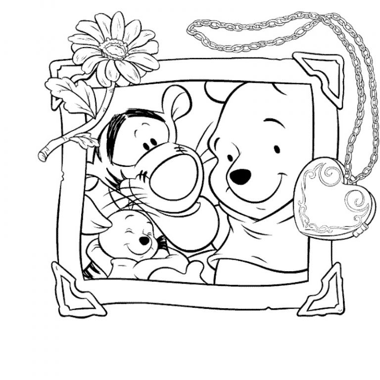 Coloriage Disney Winnie Cool Photographie Winnie L Ourson Et