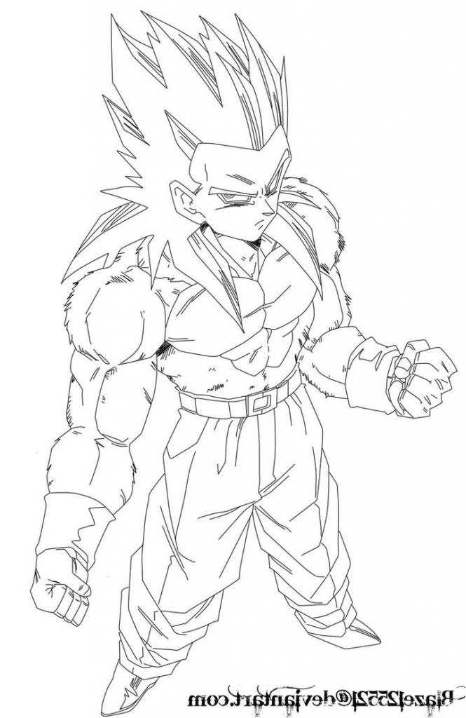 Coloriage Dragon Ball Z Sangohan Nouveau Image Coloriage Dragon Ball Z