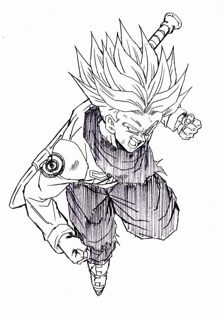 Coloriage Sangoku 9575