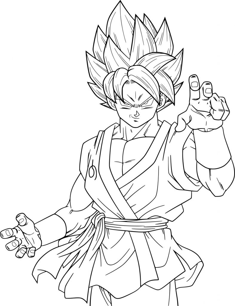 Coloriage Sangoku