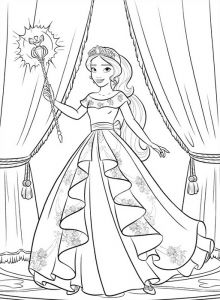 Coloriage Elena D&amp;#039;avalor Inspirant Photos Coloriage Elena D Avalor Princesse Disney