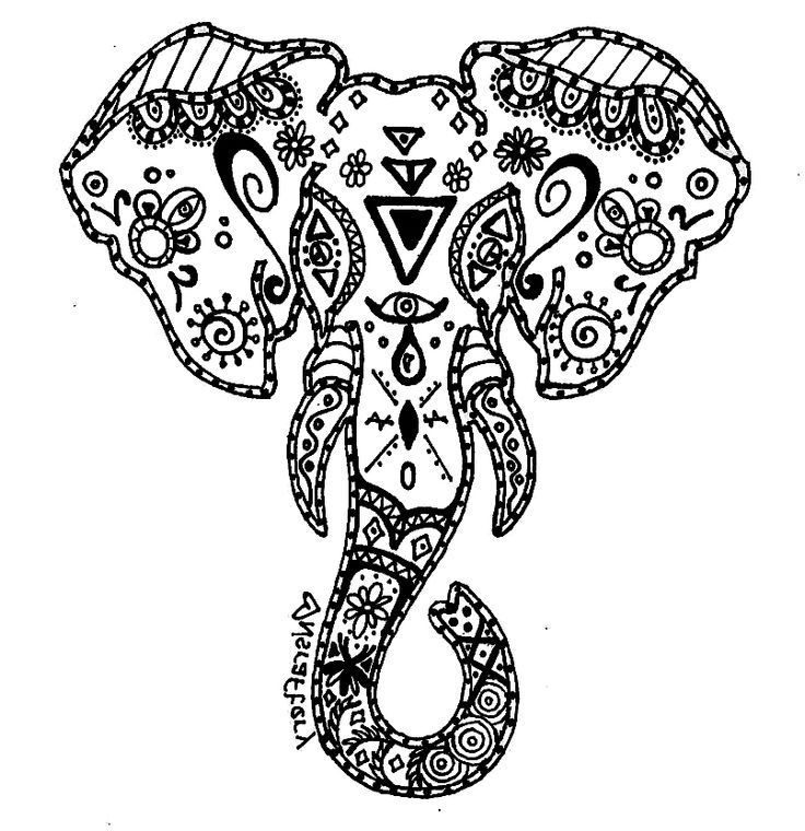 Coloriage éléphant Beau Photos Mandela Coloring Page Elephant