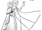 Coloriage Elsa Reine Des Neiges Cool Photos Coloriage Elsa Et Anna Amour Famille Reine Des Neiges