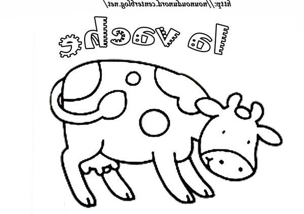 Coloriage Enfant Animaux Élégant Stock Coloriage Vache Centerblog
