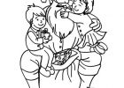 Coloriage Enfant Noel Beau Image Coloriage Du Pere Noel Papa Noel Et Les Enfants A Imprimer