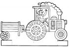 Coloriage Ferme Tracteur Bestof Collection Coloriage Tracteur Avec Remorque Dessin