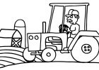 Coloriage Ferme Tracteur Inspirant Collection Dessin De Coloriage Tracteur à Imprimer Cp