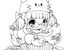 Coloriage Fille Kawaii Cool Photos Coloriage Coloring Cupcake Fille Kawaii 3775 Dessin