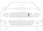 Coloriage ford Mustang Beau Collection Dessins Gratuits à Colorier Coloriage ford à Imprimer