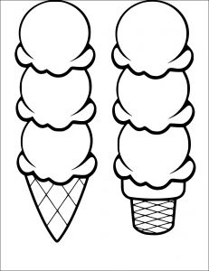 Coloriage Glace Italienne Bestof Collection Dessin Kawaii Glace — Motivrh