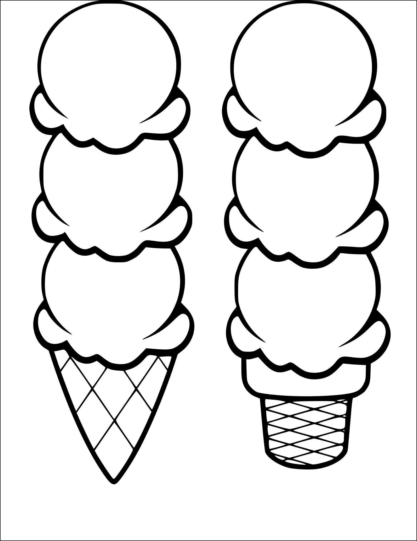 Coloriage Glace Italienne Bestof Collection Dessin Kawaii Glace — Motivrh