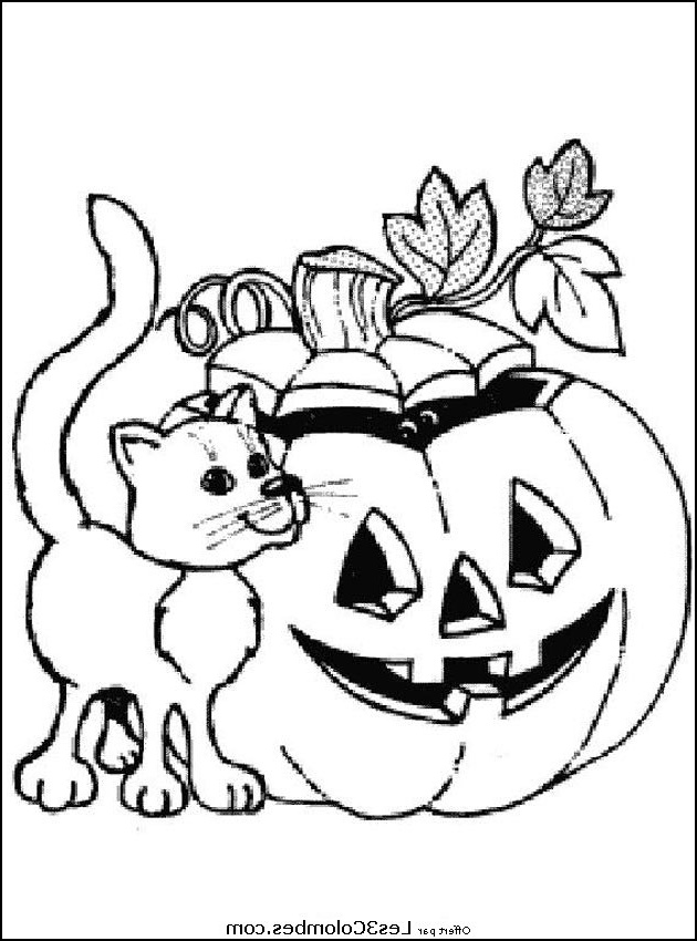 Coloriage Halloween A Imprimer Nouveau Images 131 Dessins De Coloriage Halloween à Imprimer