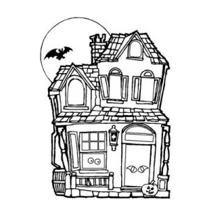 Coloriage Halloween Maison Hantée Inspirant Image Coloriage Maison Hantée à Imprimer Avec Tête à Modeler