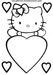 Coloriage Hello Kitty Coeur Impressionnant Photographie 19 Dessins De Coloriage Hello Kitty Coeur à Imprimer 8632