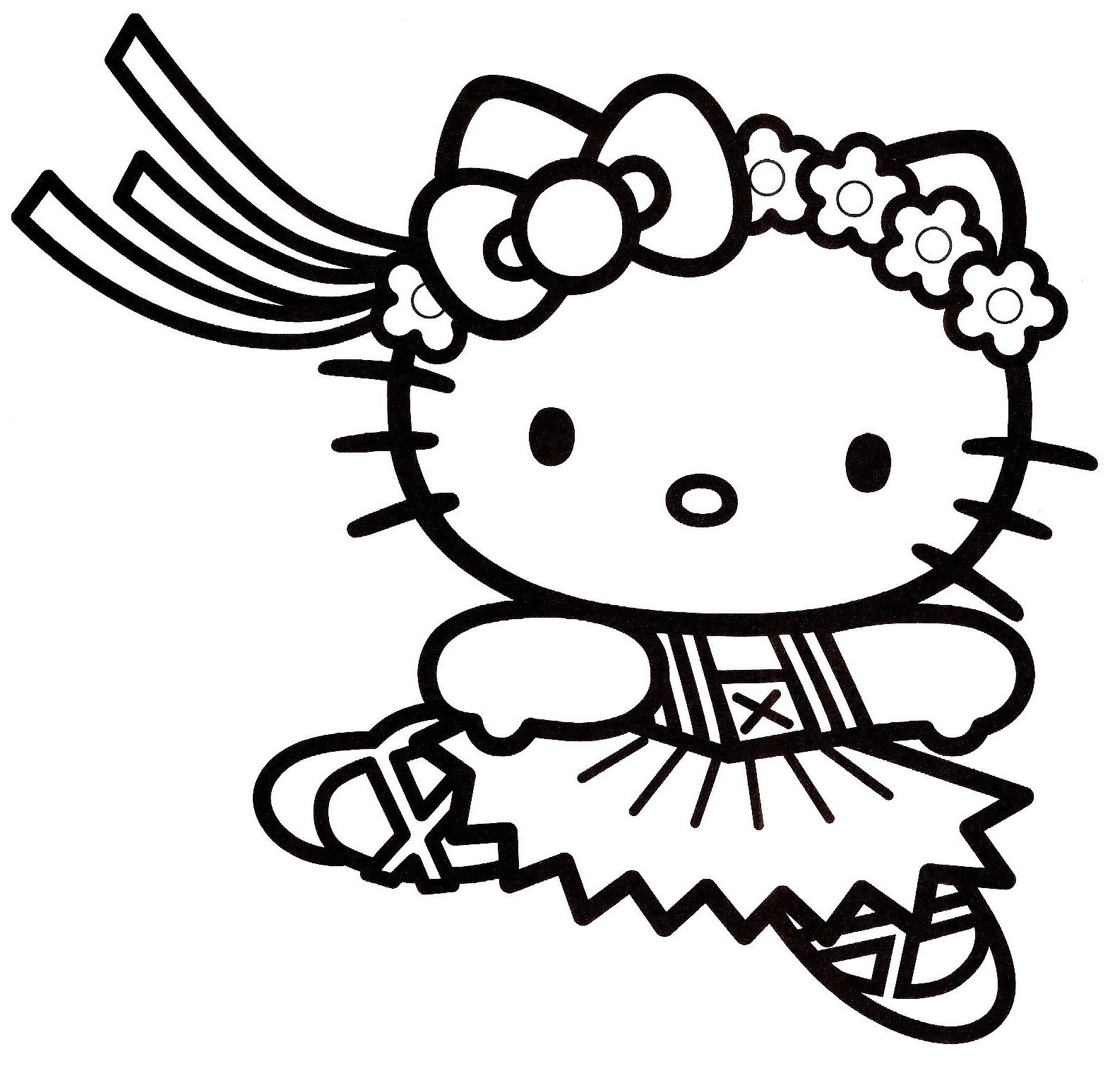 Coloriage Hello Kitty Princesse Beau Stock Coloriage Hello Kitty Princesse – Les Beaux Dessins De