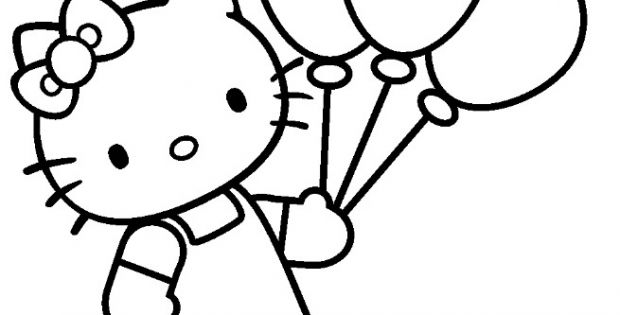  Coloriage Hello Kitty Sirene  Beau Stock Dessin Hello  Kitty  