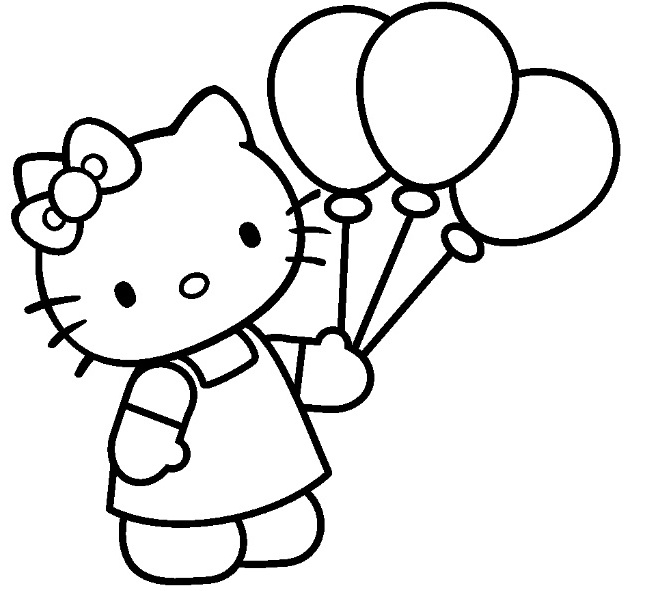 Coloriage Hello Kitty Sirene Beau Stock Dessin Hello Kitty Anniversaire Wj55