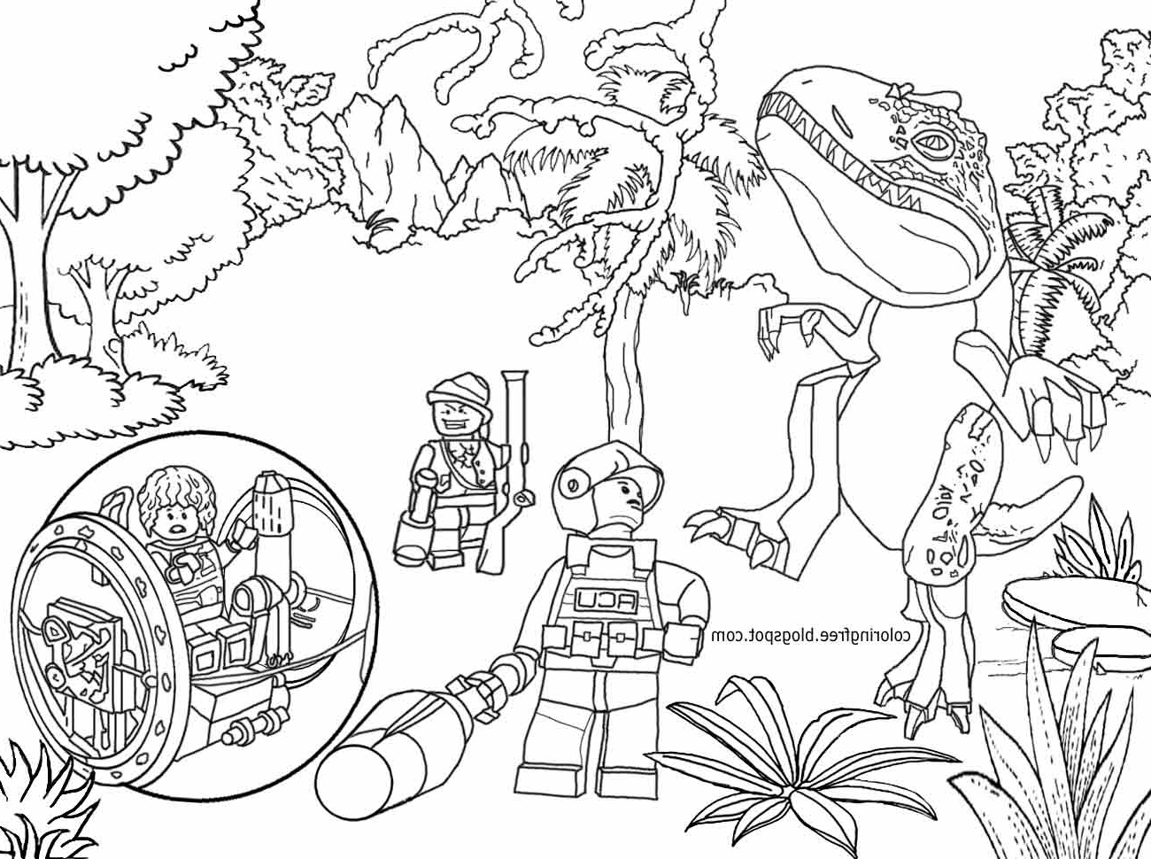 Coloriage Jurassic World 2 Beau Photos Free Coloring Pages Printable to Color Kids