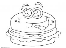 Coloriage Kawaii Nutella Luxe Photos Coloriage Dessin Burger Kawaii