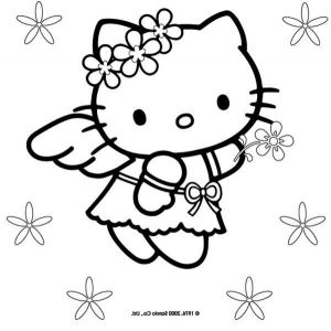 Coloriage Kitty Impressionnant Image Coloriage Hello Kitty