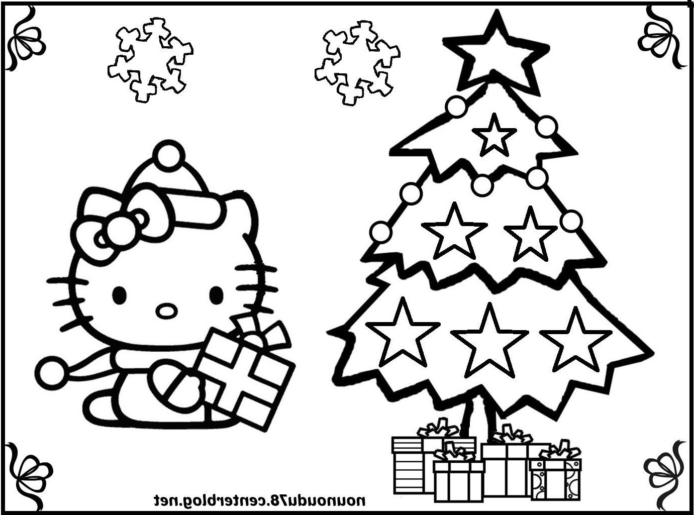 Coloriage Kitty Unique Images Coloriage Sapin