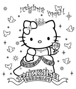 Coloriage Kitty Unique Photographie Coloriage D Anniversaire Hello Kitty