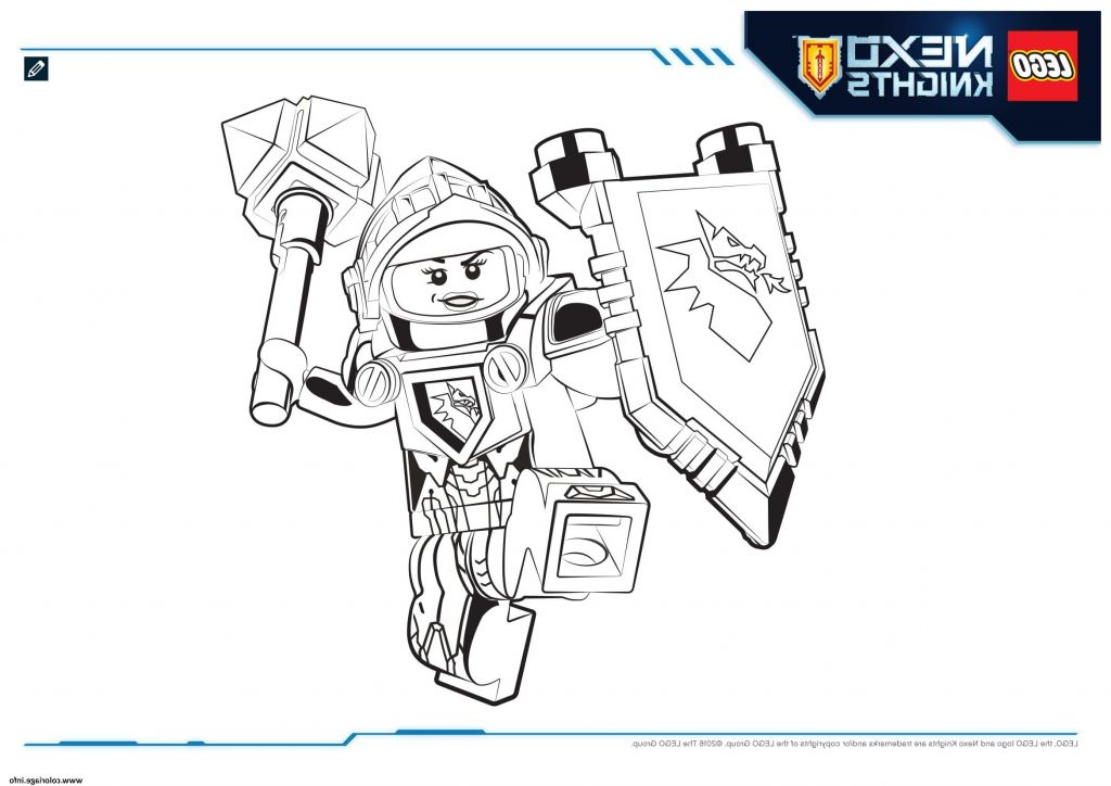 Coloriage Légo Élégant Photos Coloriage Lego Nexo Knights