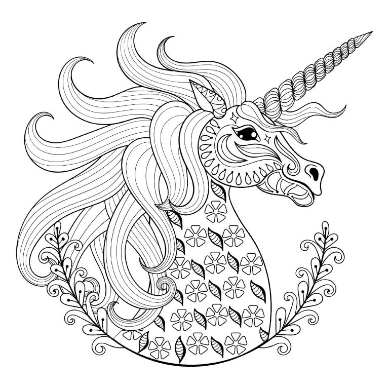 Coloriage Licorne Mandala Bestof Galerie Tete De Licorne Avec Motifs