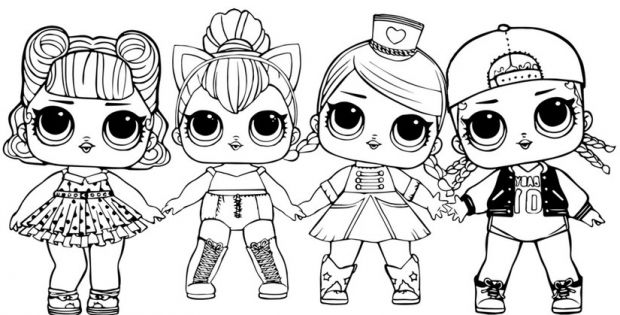 Coloriage Lol Surprise Licorne Impressionnant Images Coloriage Poupées