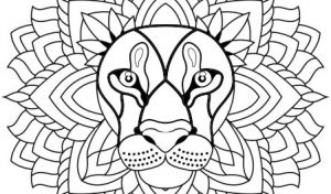 Coloriage Mandala Animaux à Imprimer Inspirant Image Coloriage Mandala Enfant Dessin Mandala Lion A Colorier