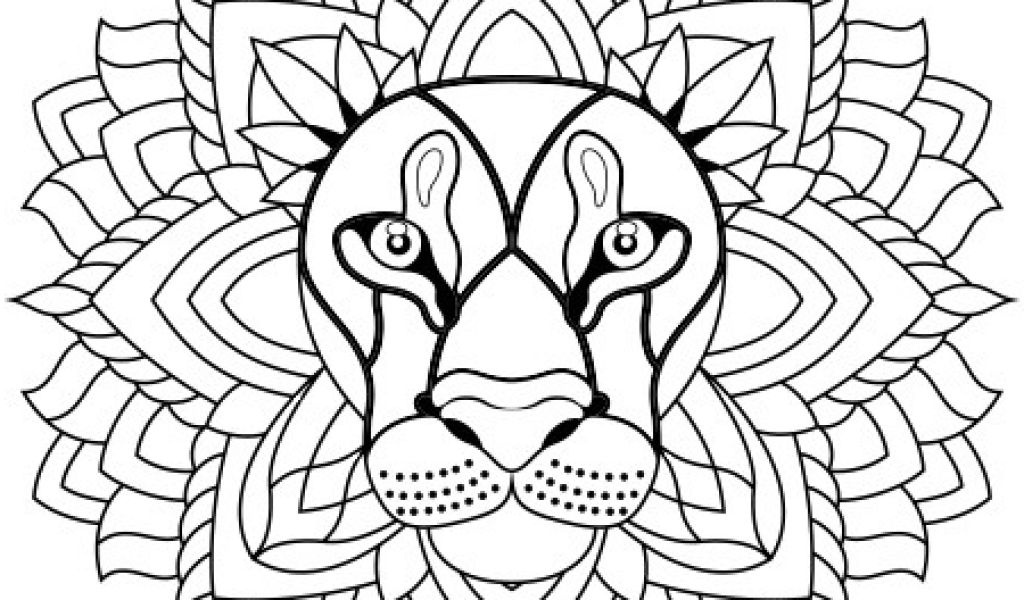 Coloriage Mandala Animaux à Imprimer Inspirant Image Coloriage Mandala Enfant Dessin Mandala Lion A Colorier