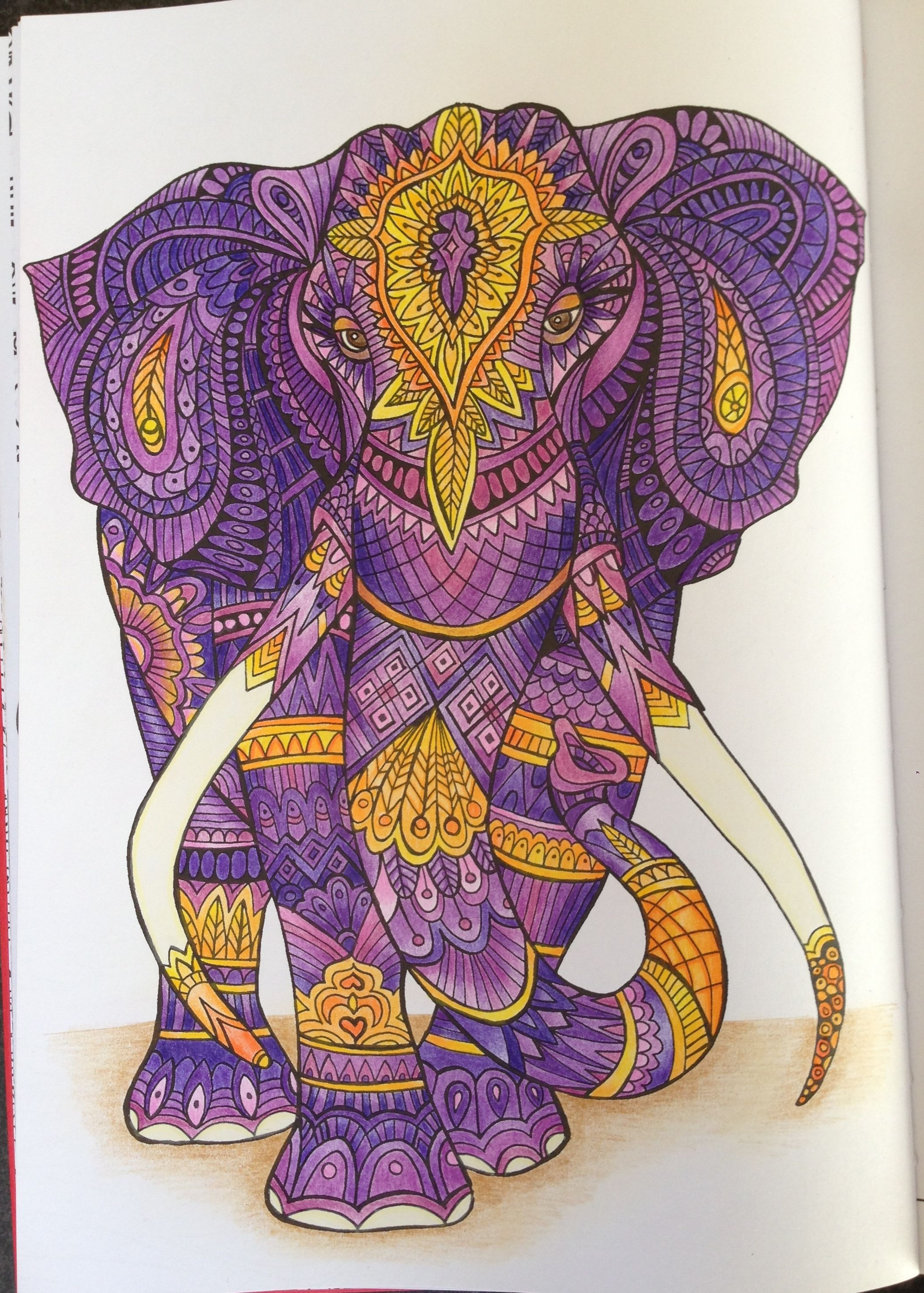 Coloriage Mandala Elephant Élégant Galerie Coloriage Adulte En Couleur