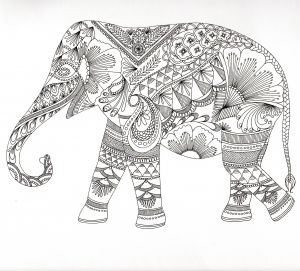 Coloriage Mandala Elephant Nouveau Collection 16 Dessins De Coloriage éléphant Mandala à Imprimer