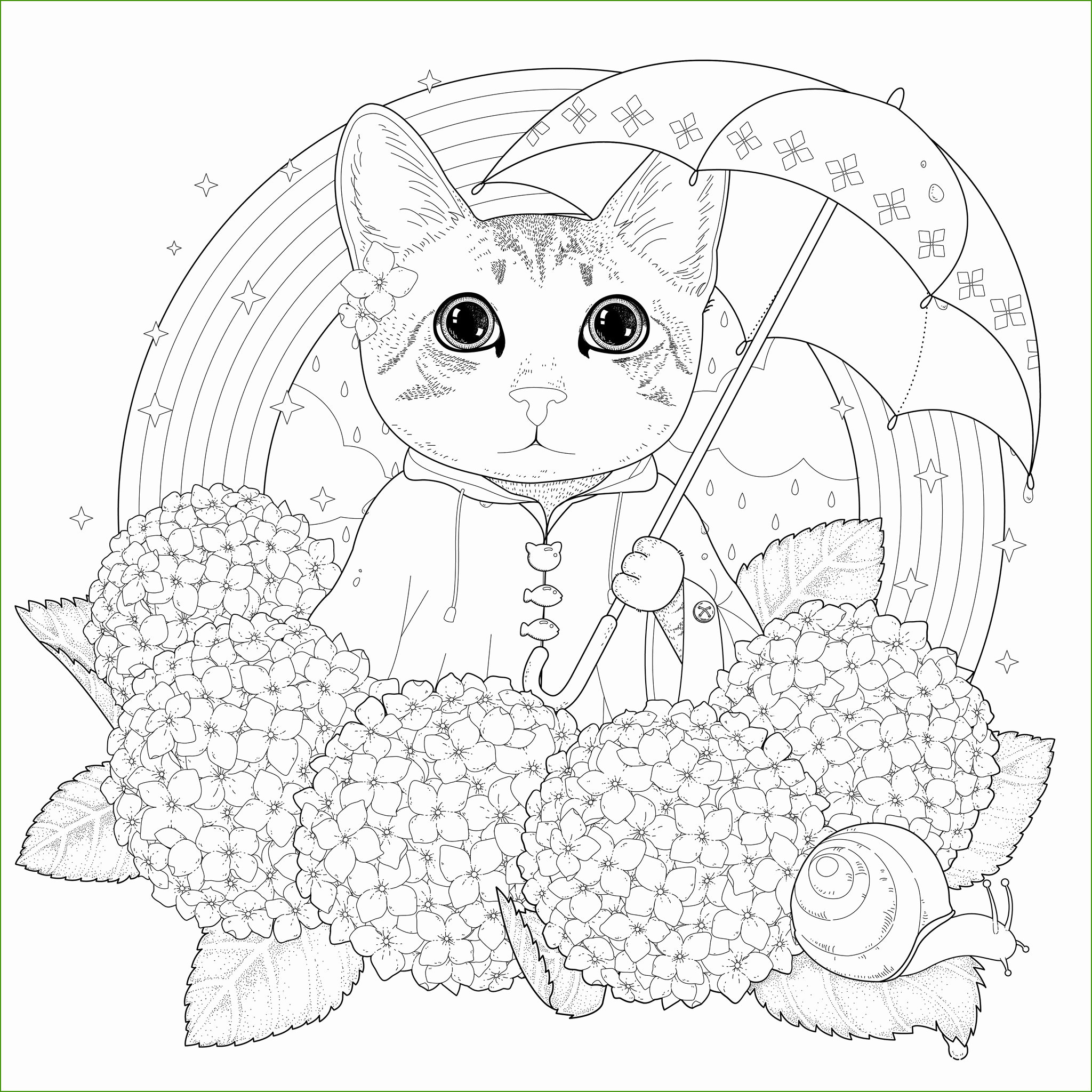 Coloriage Manga Chat Luxe Image Coloriage Manga Fille Chat Pas Fatiguant Coloriage De Chat