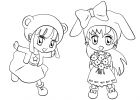 Coloriage Manga Élégant Images Chibi Girl Base Colouring Pages Sketch Coloring Page