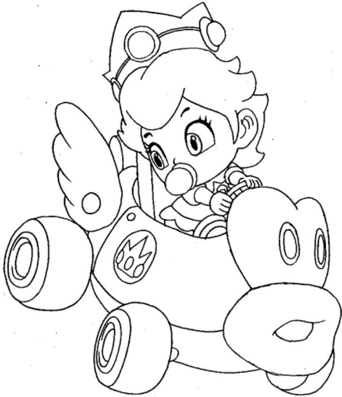 Coloriage Mario Peach Cool Photos Princess Peach Coloring Pages Coloring Home