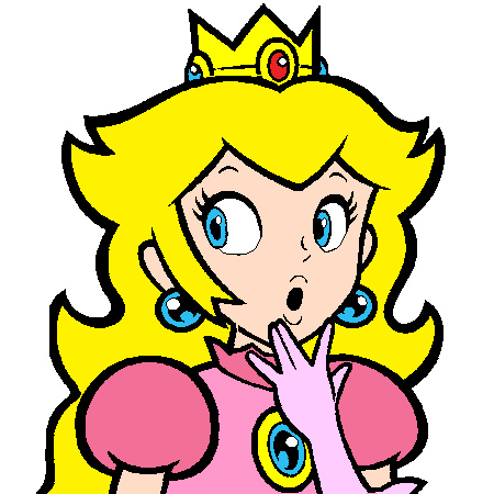 Coloriage Mario Peach Impressionnant Images Coloriage Princesse Peach A Imprimer