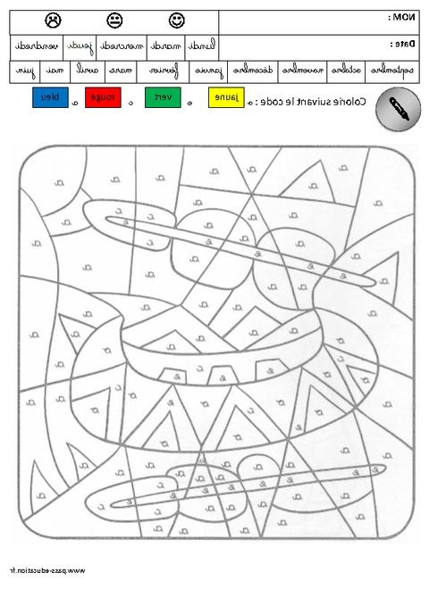 Coloriage Maternelle Grande Section Beau Stock Coloriage Magique Lecture – Maternelle – Grande Section