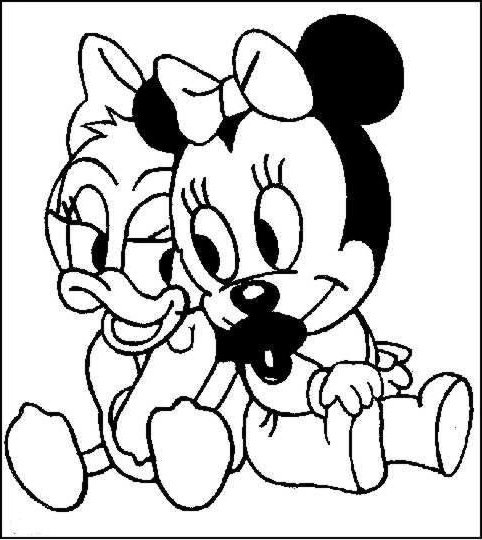 Coloriage Mickey Minnie Impressionnant Stock Imprime Le Dessin à Colorier De Mickey Mouse