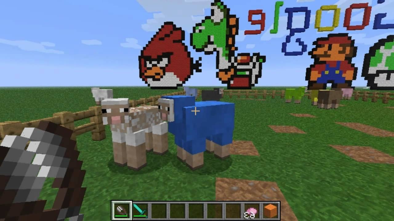 Coloriage Minecraft à Imprimer Cool Stock [astuce] Colorier Les Moutons Sur Minecraft