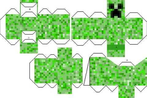 Coloriage Minecraft Creeper Mutant Beau Images Minecraft Creepers Papercraft Mutant Creeper Mutant