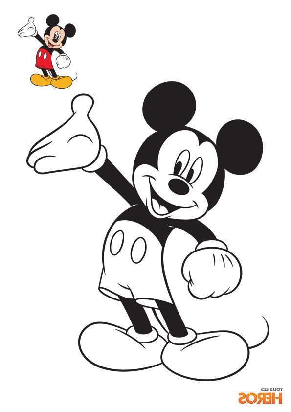 Coloriage Minnie Unique Stock Coloriage Mickey Minnie A Imprimer Gratuit
