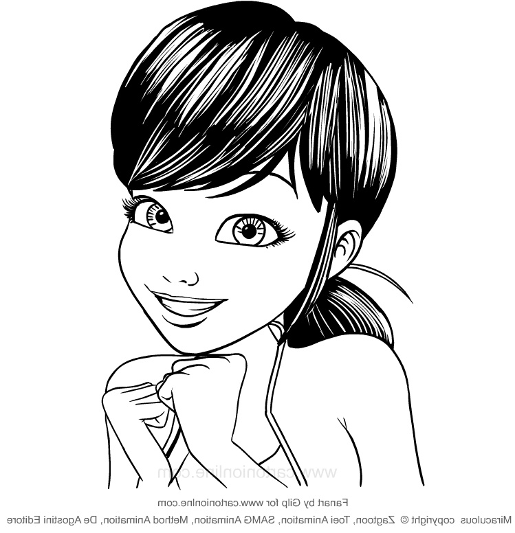Coloriage Miraculous Marinette Beau Collection Coloriage De Marinette Dupain Cheng Miraculous